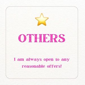 Make reasonable offers!